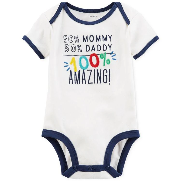 商品Carter's|Graphic-Print Cotton Bodysuit, Baby Boys,价格¥54,第1张图片