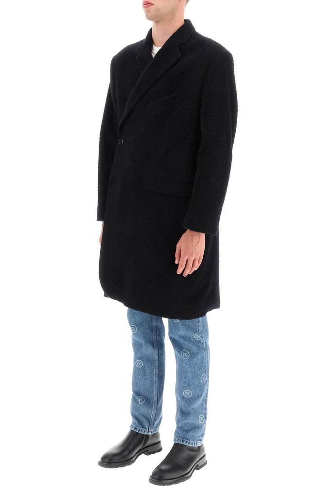 商品Martine Rose|Pilled Wool-blend Wrap Coat,价格¥8303,第4张图片详细描述