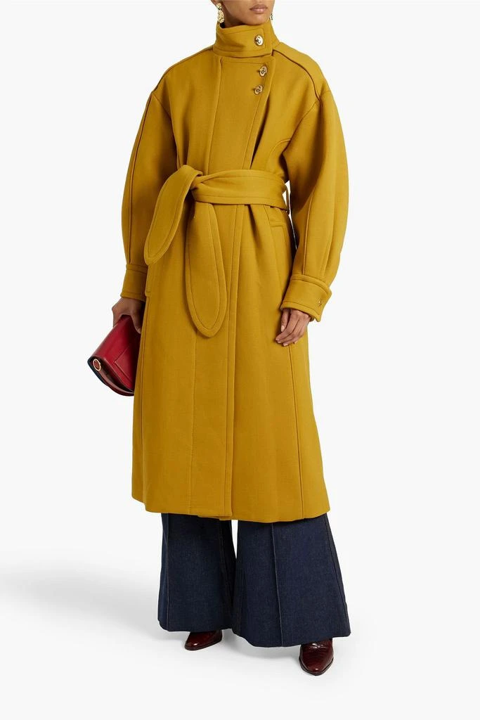 商品Zimmermann|Belted twill coat,价格¥5961,第2张图片详细描述