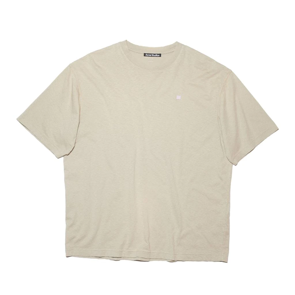 商品Acne Studios|Faded Cotton T-Shirt/Beige,价格¥1400,第1张图片