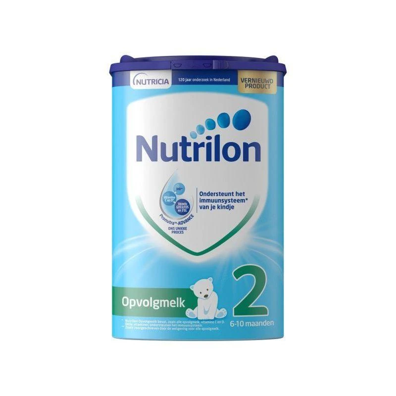 商品Nutrilon|欧洲直邮Nutrilon 2荷兰牛栏 2段宝宝配方奶粉800g 6-10个月 6罐,价格¥1590,第1张图片
