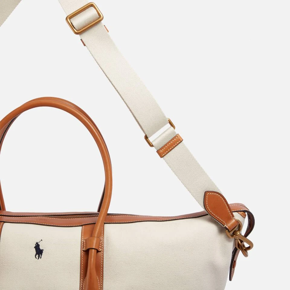 商品Ralph Lauren|Polo Ralph Lauren Bellport Cotton-Canvas Weekend Bag,价格¥5021,第5张图片详细描述