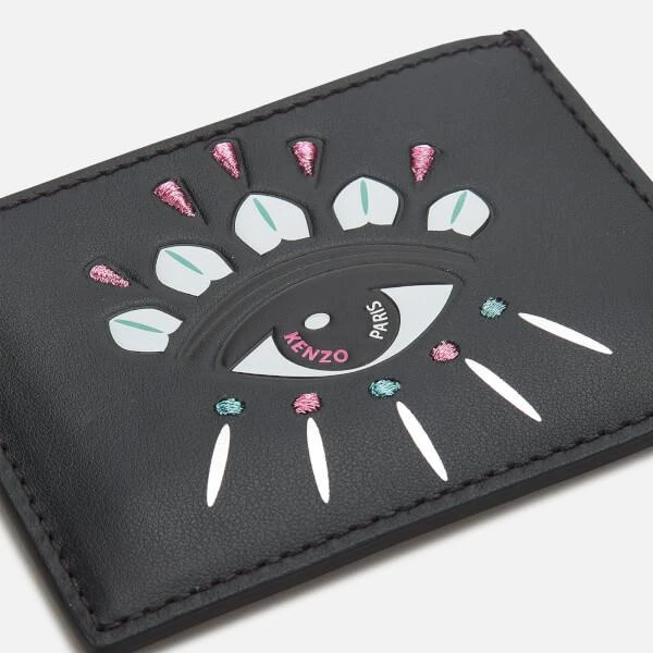 商品Kenzo|KENZO Women's Eye Card Holder - Black,价格¥423,第3张图片详细描述