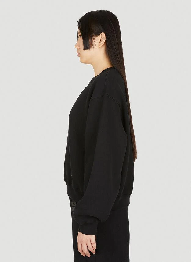 商品Alexander Wang|Logo Sweatshirt in Black,价格¥1611,第3张图片详细描述