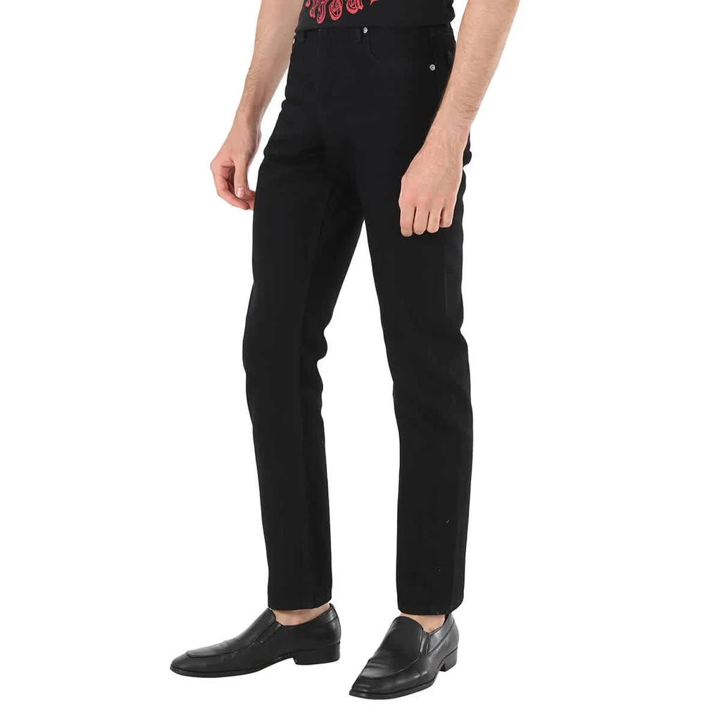 商品Burberry|Burberry Men's Black Straight-fit Jeans, Waist Size 30 R,价格¥1286,第3张图片详细描述