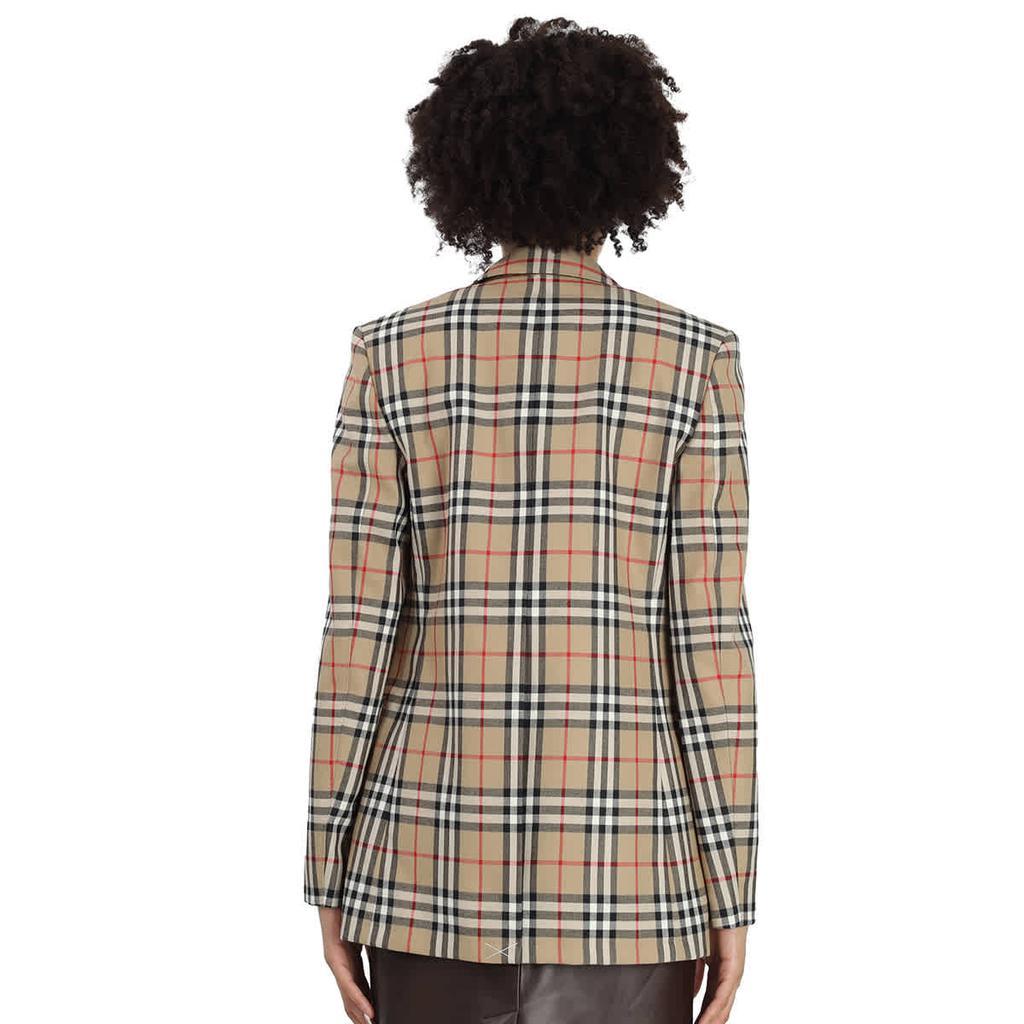 商品Burberry|Ladies Vintage Check Wool Blazer Jacket,价格¥8596,第3张图片详细描述