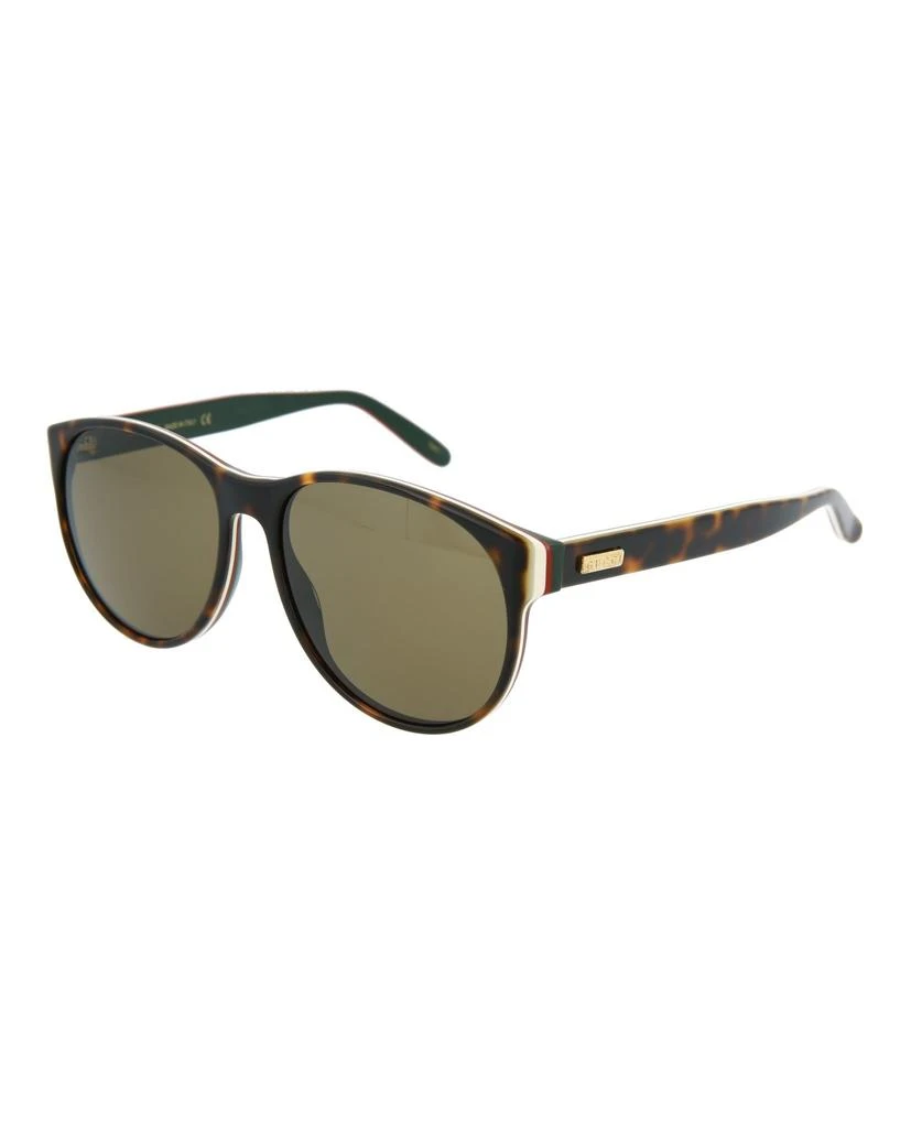 商品Gucci|Round-Frame Acetate Sunglasses,价格¥685,第2张图片详细描述