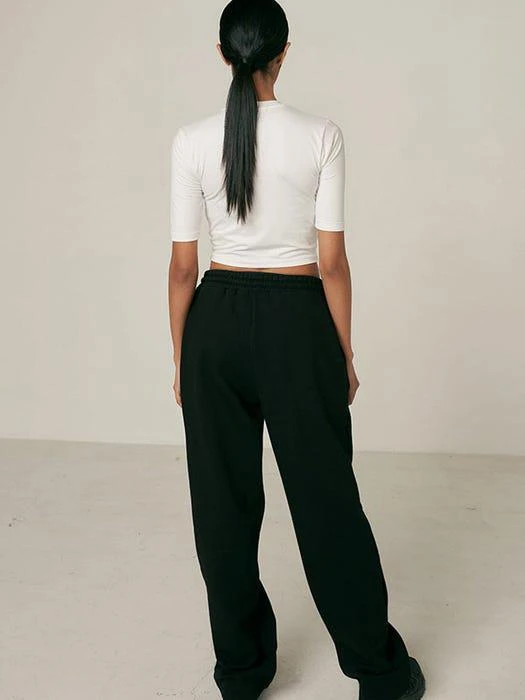 商品INJIACTIVE|Active Sweatpants_Black,价格¥756,第4张图片详细描述