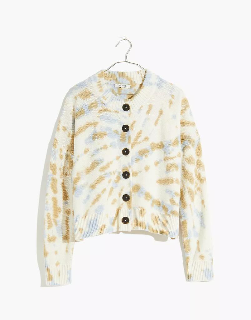商品Madewell|Tie-Dye Broadway Cardigan Sweater,价格¥224,第7张图片详细描述