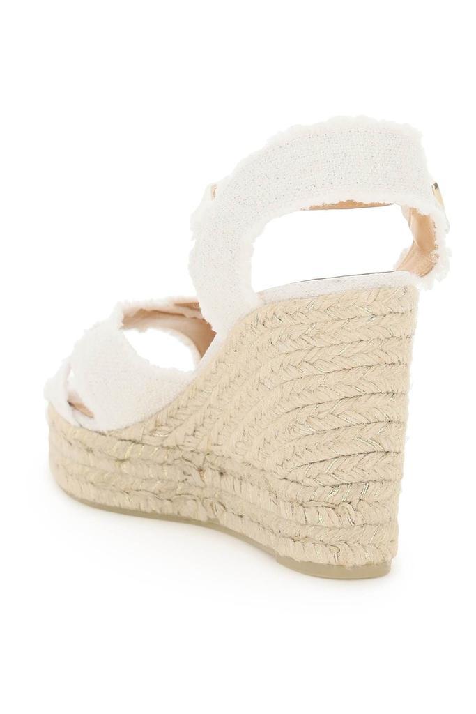 商品CASTAÑER|BROMELIA LUREX WEDGE ESPADRILLES,价格¥949,第4张图片详细描述