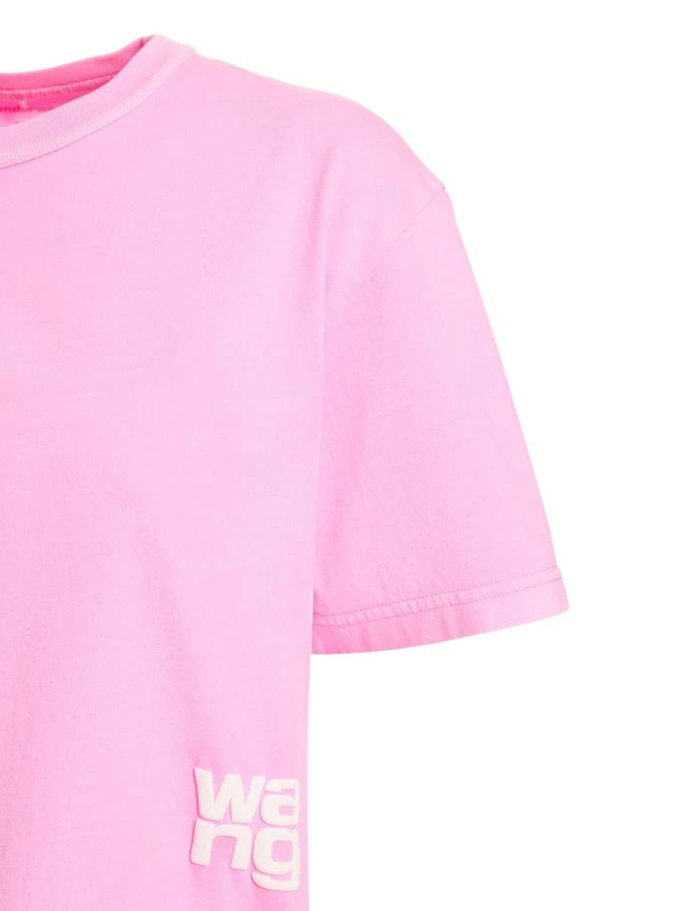 商品Alexander Wang|Essential Short Sleeve Cotton T-shirt,价格¥646,第3张图片详细描述