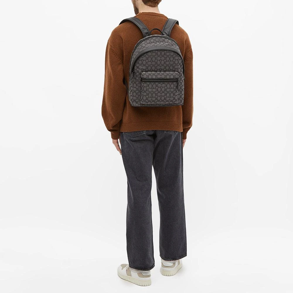 Coach Signature Jacquard Backpack 商品