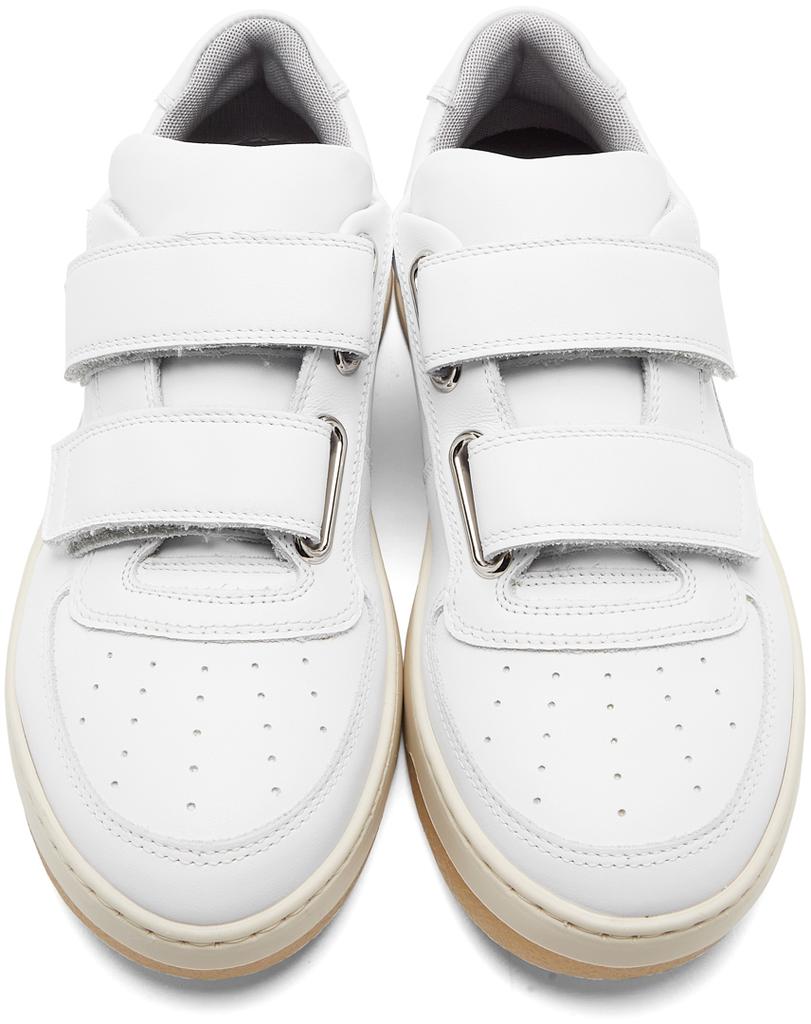 White Velcro Perey Sneakers商品第5张图片规格展示