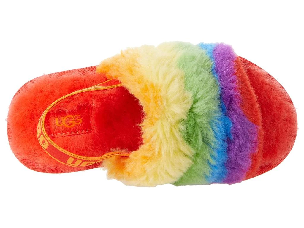 商品UGG|Fluff Yeah Slide Cali Collage (Toddler/Little Kid),价格¥309,第2张图片详细描述