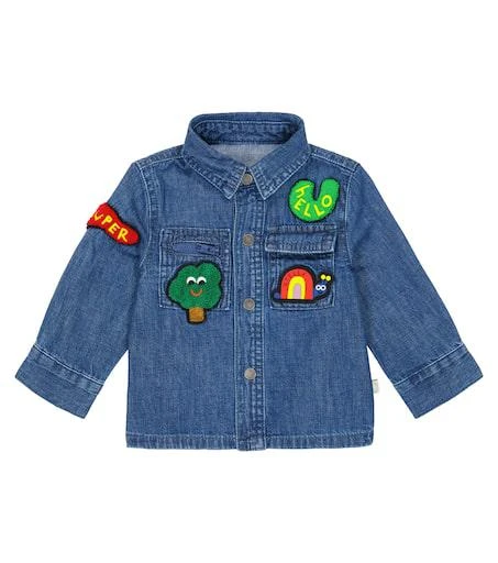 商品Stella McCartney|婴幼儿 — 刺绣牛仔衬衫,价格¥722,第1张图片