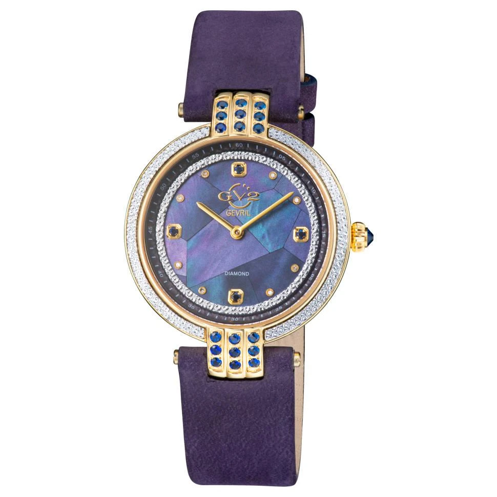 商品Gevril|GV2 by Gevril Matera Diamond Women's Watch,价格¥6098,第1张图片