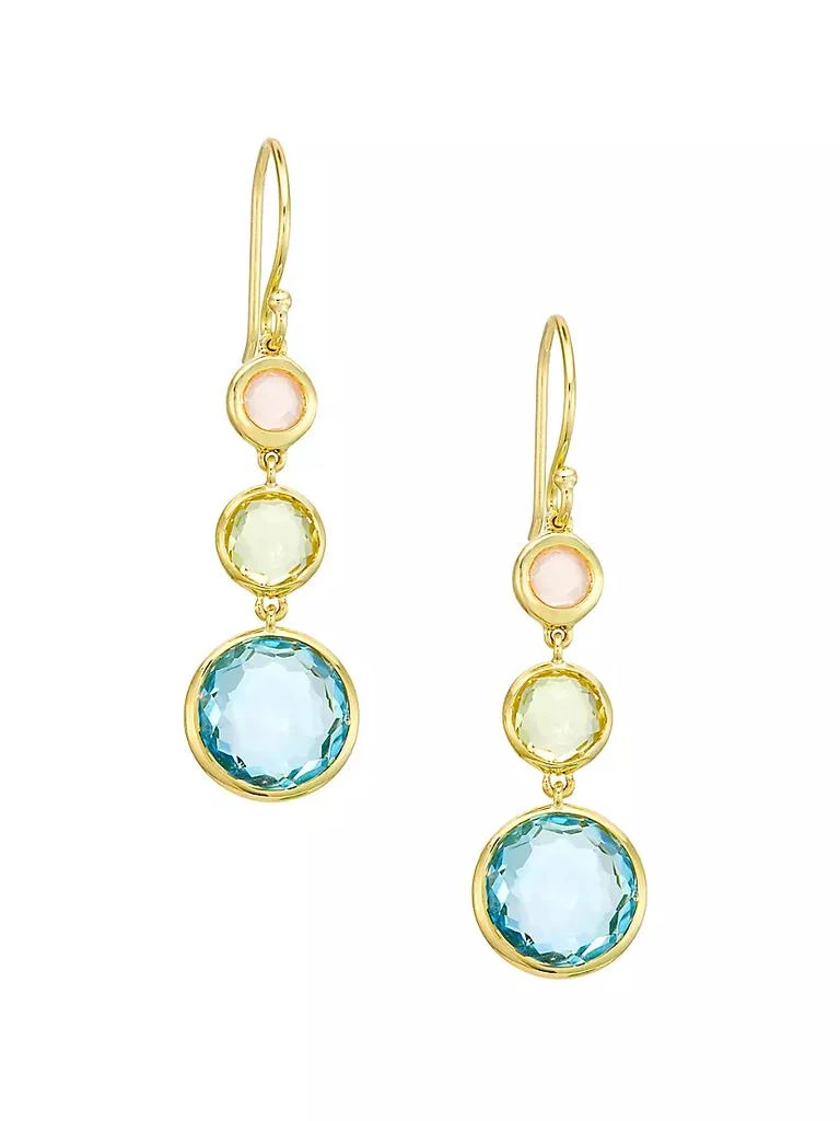 商品Ippolita|Lollipop 18K Yellow Gold & Multi-Stone Triple-Drop Earrings,价格¥8168,第1张图片