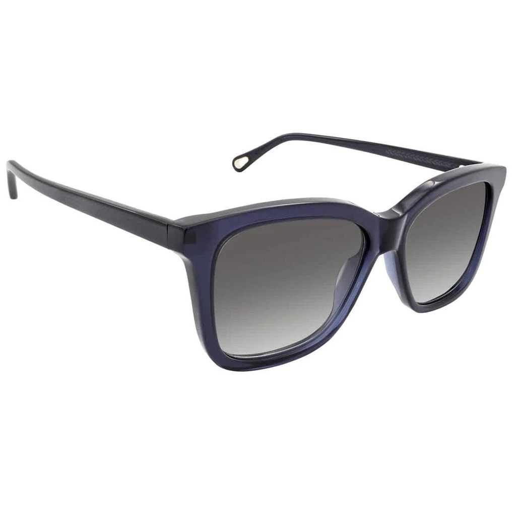 商品Chloé|Grey Rectangular Ladies Sunglasses CH0079S 003 56,价格¥1033,第1张图片