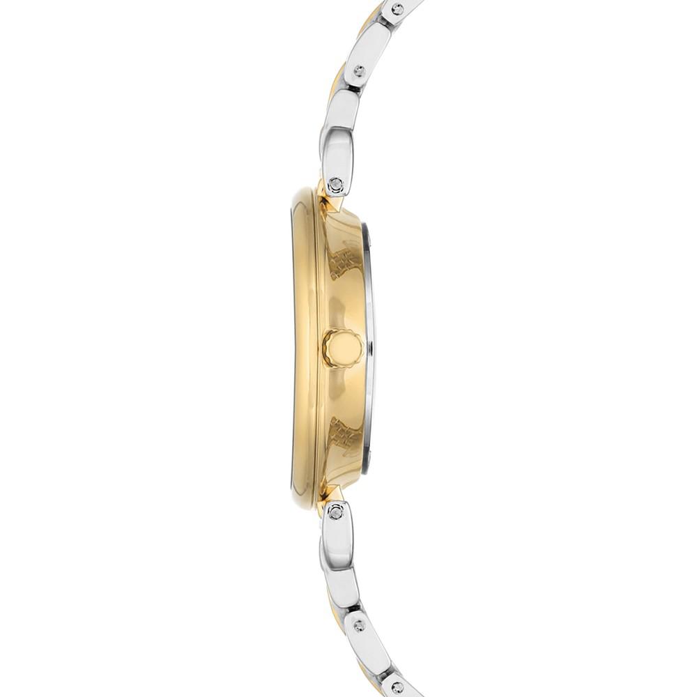 Women's Two-Tone Bracelet Watch 30mm商品第2张图片规格展示