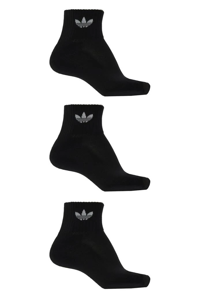 商品Adidas|Adidas Originals 3 Pack Branded Socks,价格¥37,第1张图片