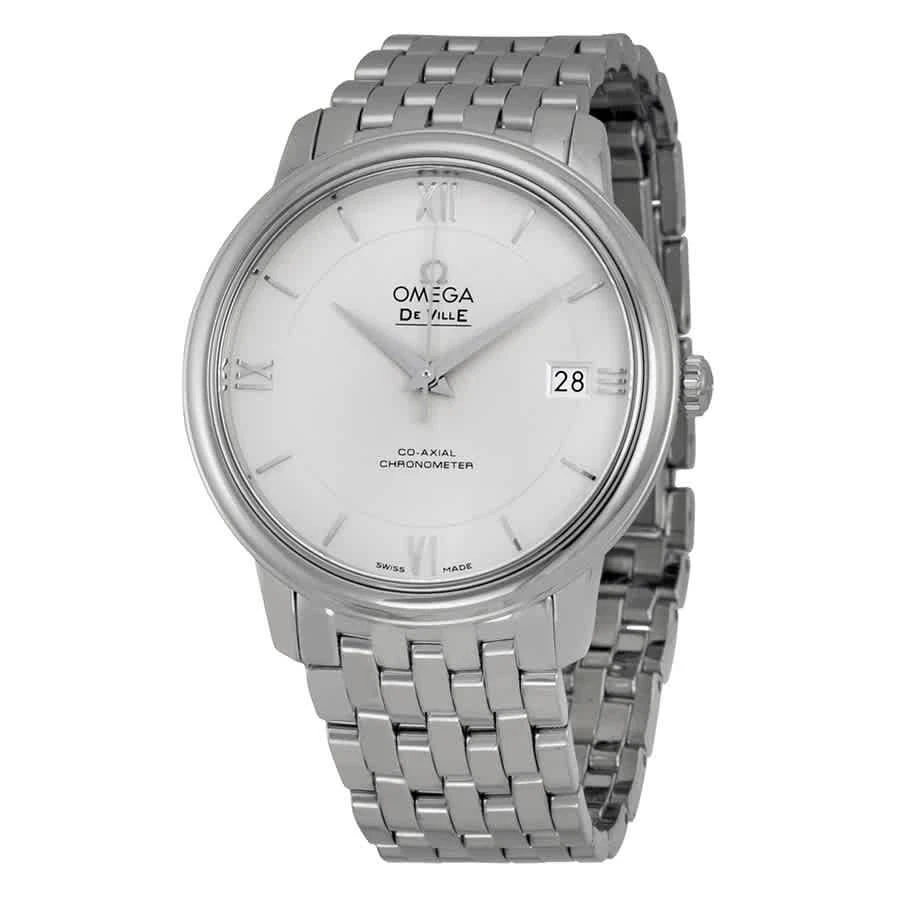 商品Omega|Prestige Co-Axial Automatic Silver Dial Unisex Watch 424.10.37.20.02.001,价格¥17428,第1张图片