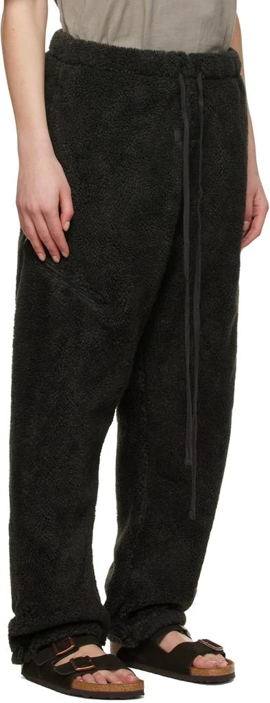 商品Essentials|Black Polyester Lounge Pants,价格¥405,第2张图片详细描述