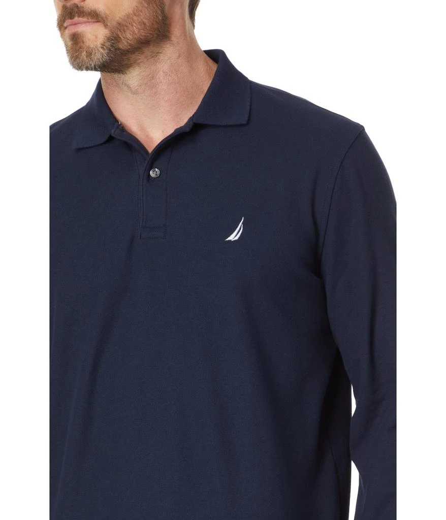 商品Nautica|Sustainably Crafted Classic Fit Long Sleeve Deck Polo,价格¥281,第3张图片详细描述