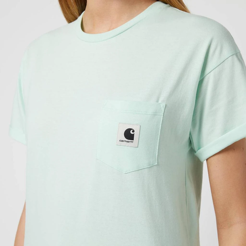 商品Carhartt|Carhartt WIP Women's S/S Pocket T-Shirt - Pale Spearmint,价格¥177,第4张图片详细描述