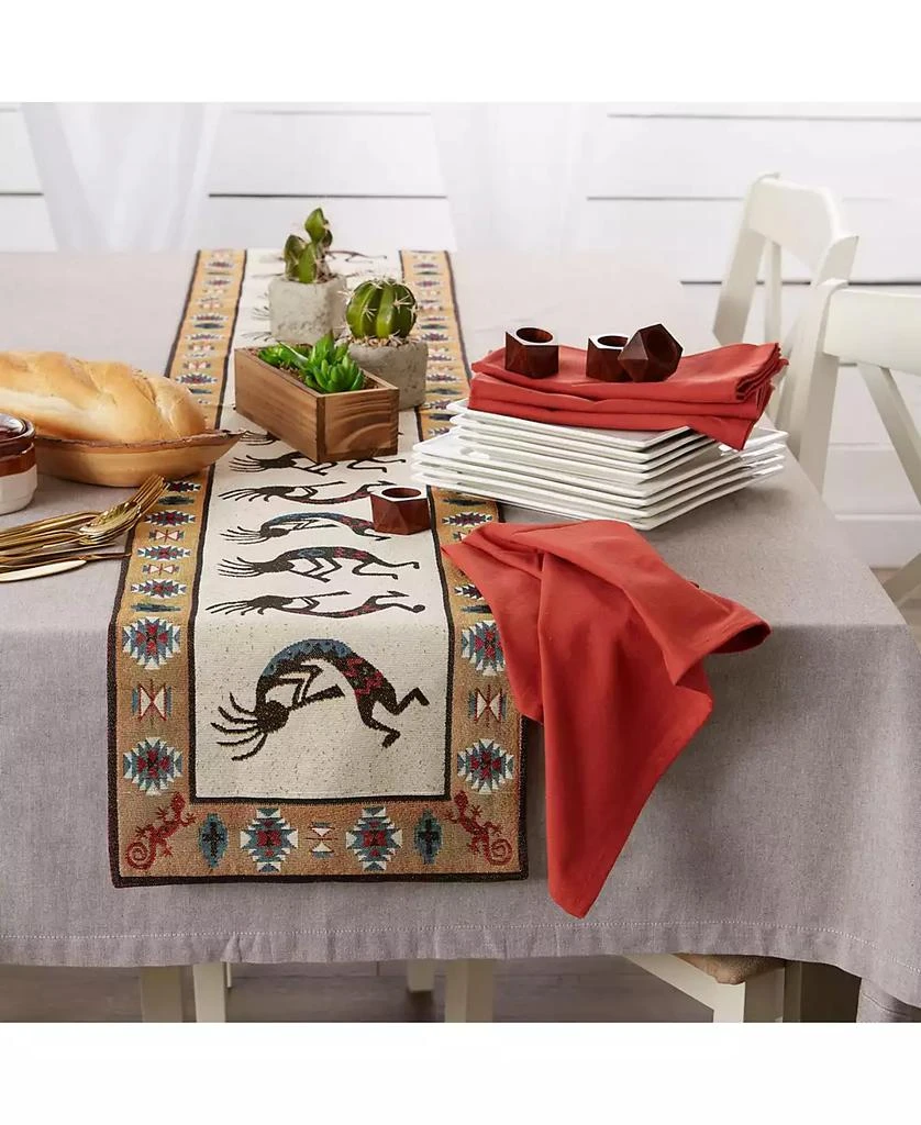 Kokopelli Tapestry Table Runner 13" x 72" 商品