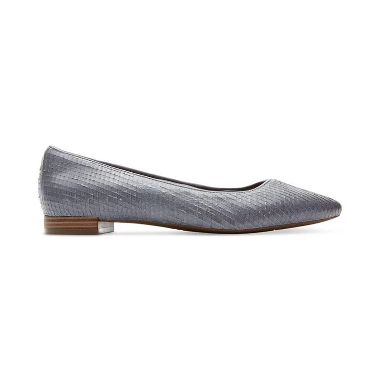 商品Rockport|Women's Total Motion Adelyn Pointed-Toe Flats,价格¥328,第3张图片详细描述