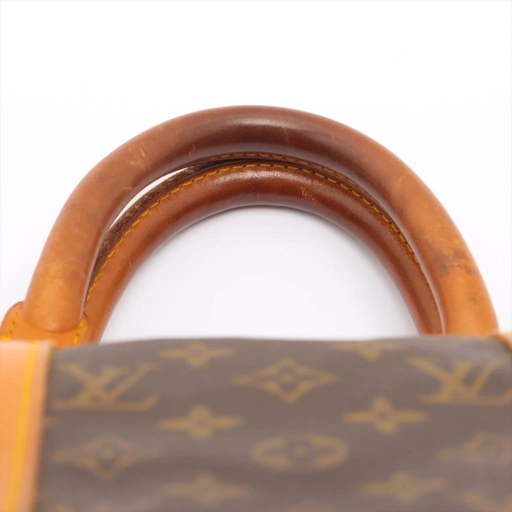 Louis Vuitton Brown Monogram Canvas Leather Keepall 50 cm Duffle Bag Luggage 商品