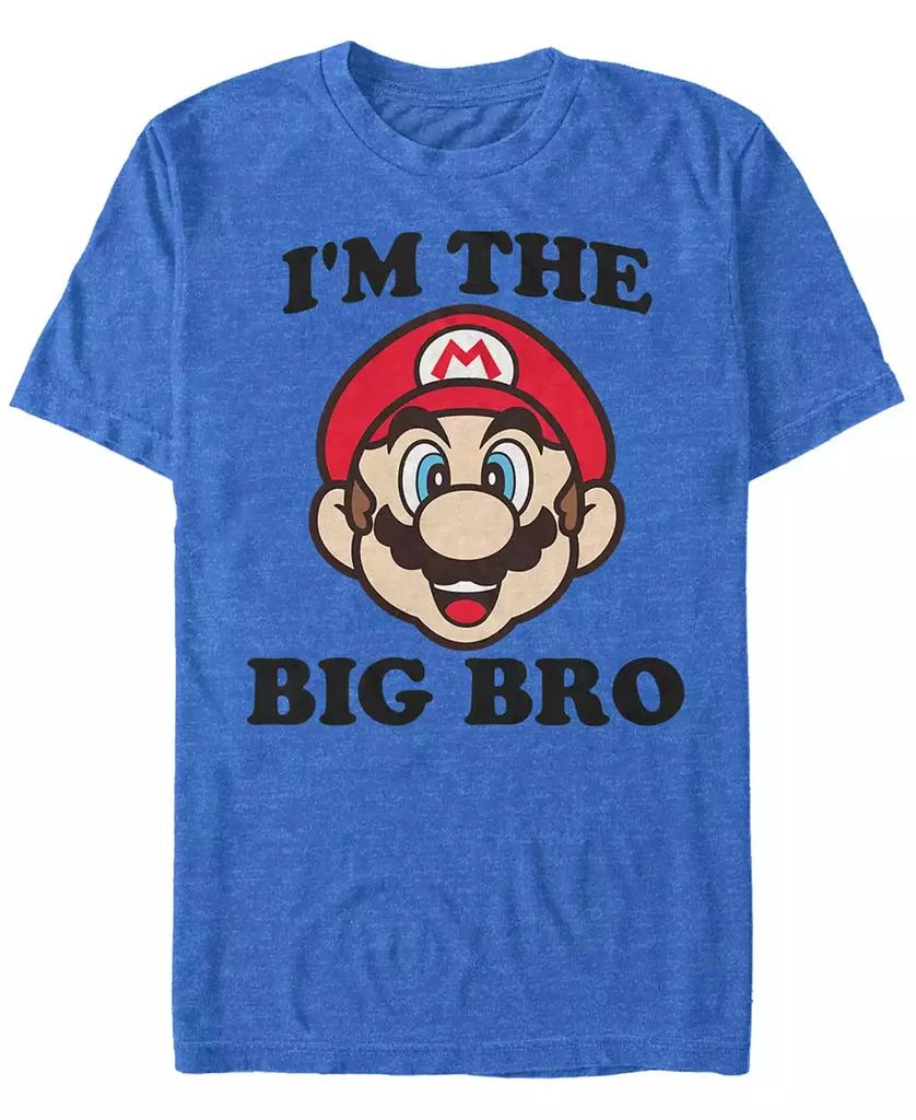 商品Nintendo|Nintendo Men's Super Mario Big Bro Short Sleeve T-Shirt,价格¥187,第1张图片