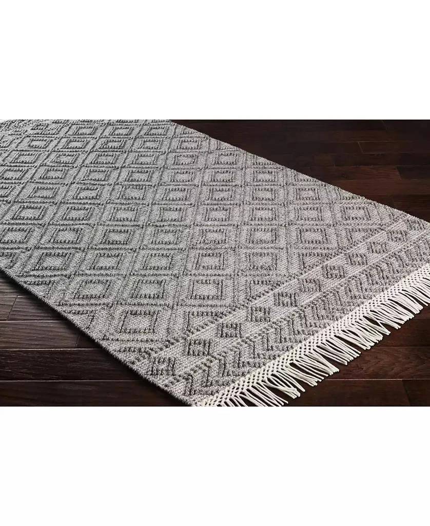 商品Surya|CLOSEOUT! Farmhouse Tassels FTS-2302 Black 5' x 7'6" Area Rug,价格¥3042,第2张图片详细描述