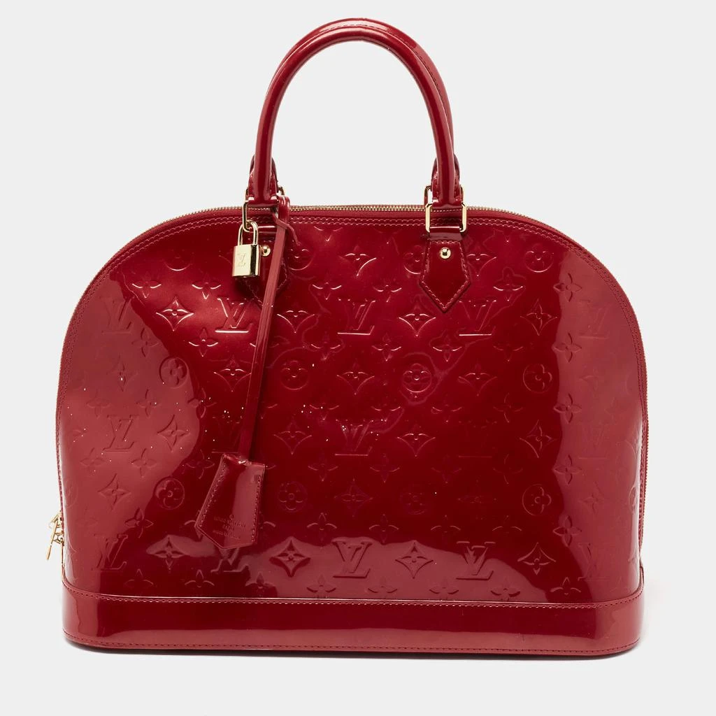 商品[二手商品] Louis Vuitton|Louis Vuitton Pomme D’amour Monogram Vernis Alma GM Bag,价格¥12258,第1张图片