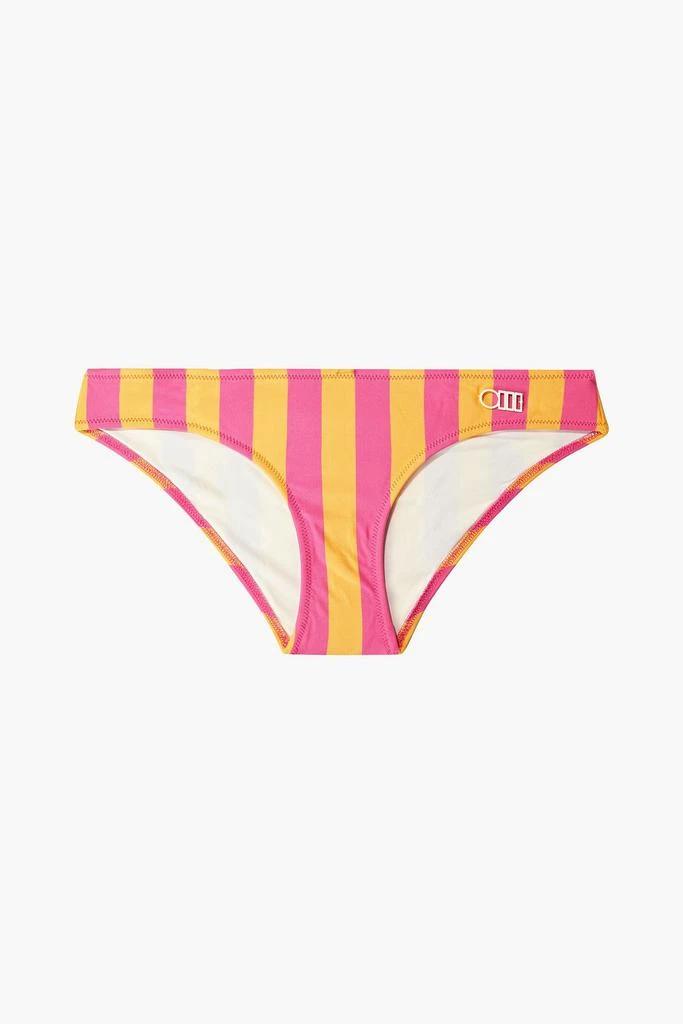 商品Solid & Striped|The Elle striped low-rise bikini briefs,价格¥97,第3张图片详细描述