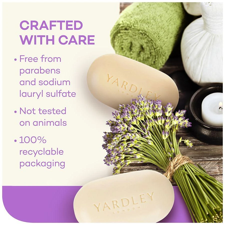 商品Yardley of London|Nourishing Bath Bar English Lavender,价格¥19,第2张图片详细描述