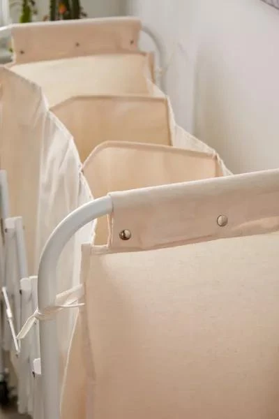 商品Urban Outfitters|Accordion Triple Sorter Laundry Hamper,价格¥1117,第2张图片详细描述