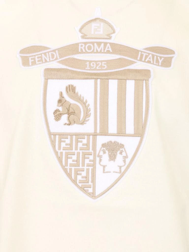 商品Fendi|Fendi Roma T-Shirt White,价格¥5349,第3张图片详细描述