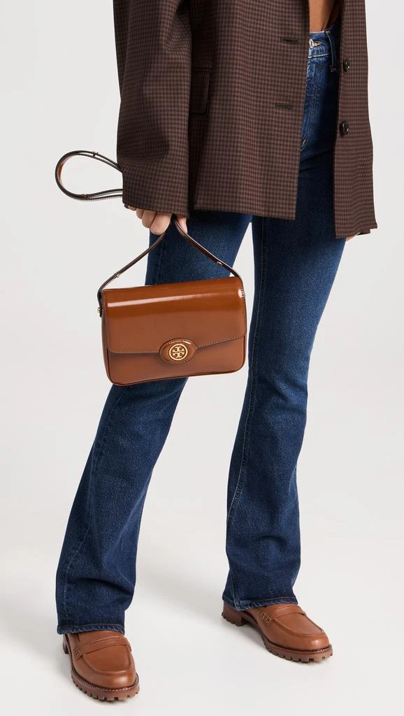 商品Tory Burch|Robinson Spazzolato Convertible Shoulder Bag,价格¥3055,第2张图片详细描述