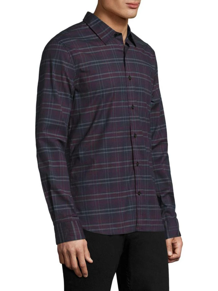 商品John Varvatos|Basic Plaid Shirt,价格¥333,第3张图片详细描述