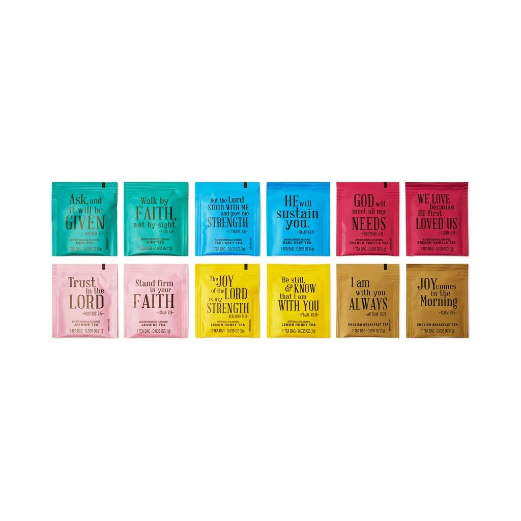 商品Thoughtfully|Gourmet, Christian Prayer Tea Gift Set, Includes 30 Teas & 2 Mugs,价格¥358,第3张图片详细描述