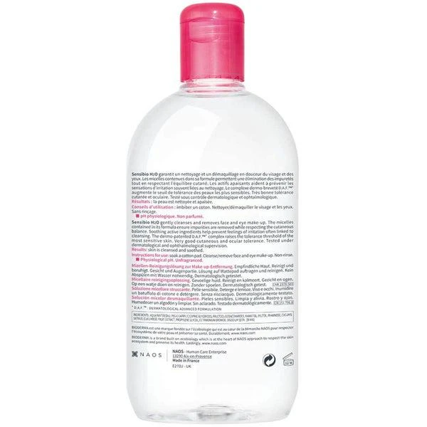 商品Bioderma|Bioderma Sensibio H2O Micellar Water (16.7 oz.),价格¥154,第3张图片详细描述