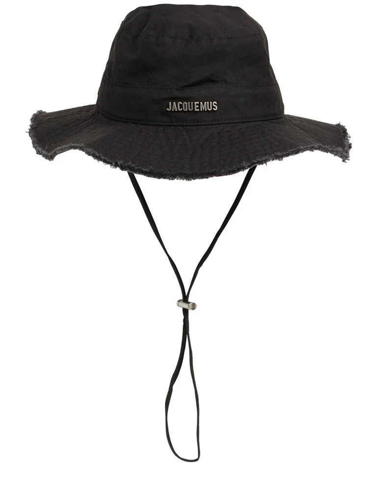 商品Jacquemus|Le Bob Artichaut Canvas Bucket Hat,价格¥1389,第1张图片