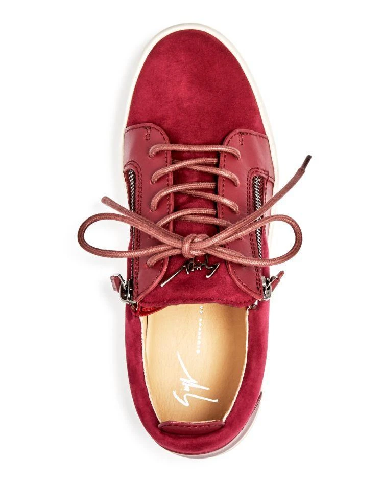 商品Giuseppe Zanotti|Giuseppe Zanotti Brek Donna Lace Up Sneakers ,价格¥2230,第3张图片详细描述