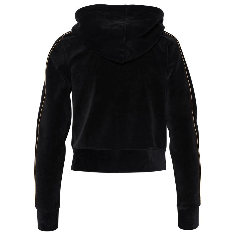 商品Puma|PUMA Velour Iconic T7 Fleece Hoodie - Women's,价格¥263,第2张图片详细描述