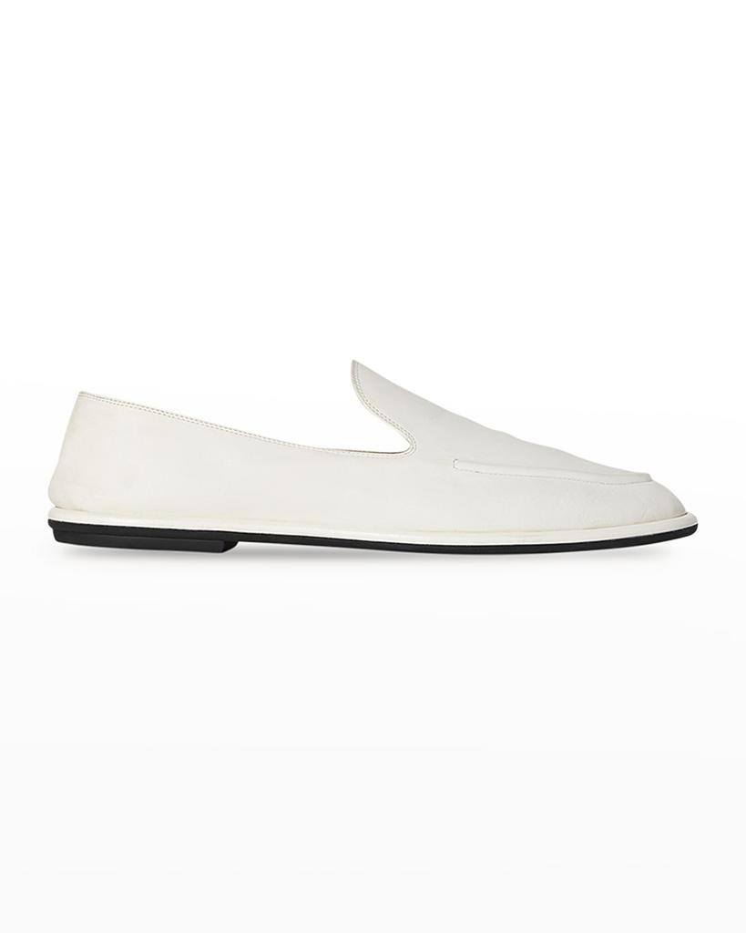 Canal Leather Slip-On Loafers商品第1张图片规格展示
