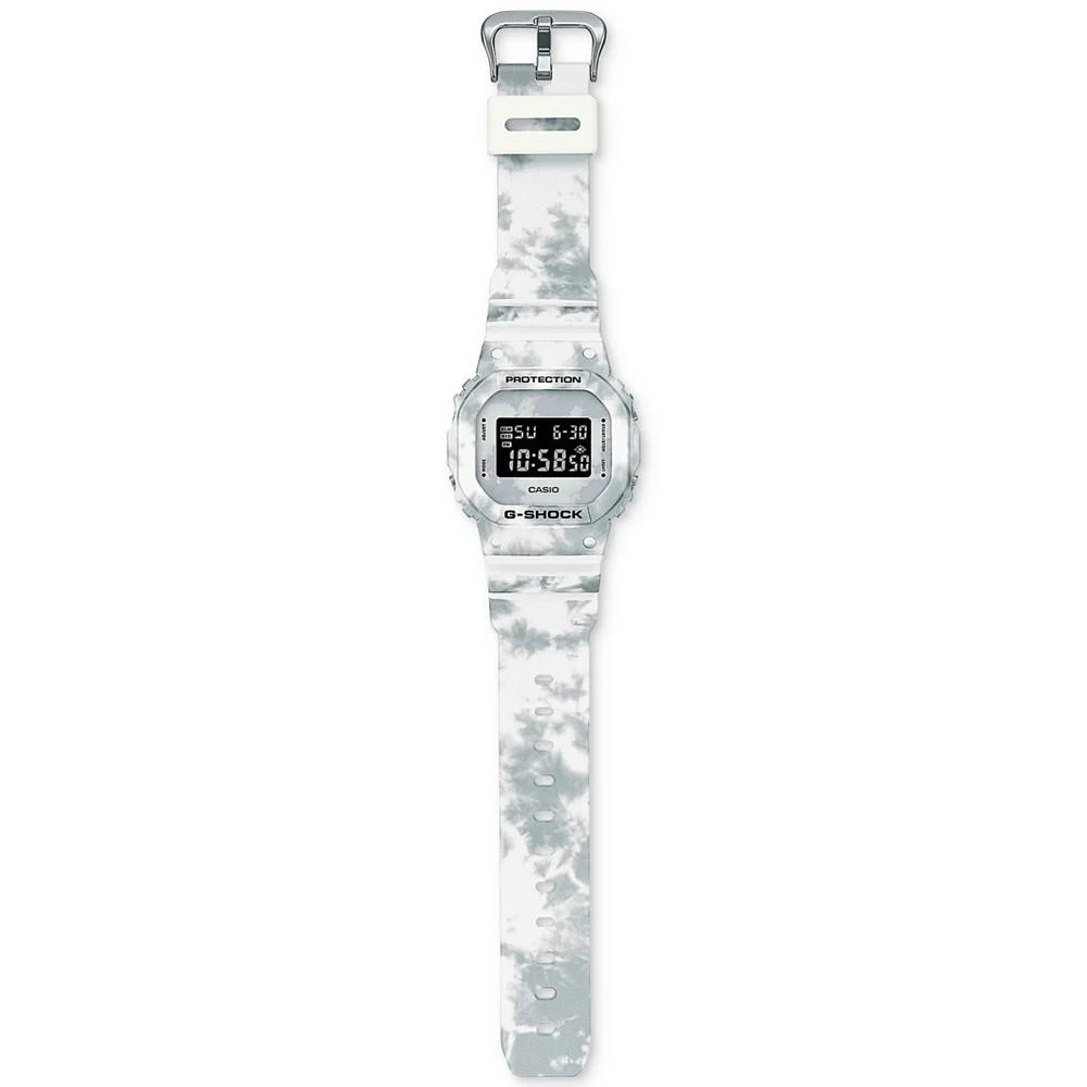 商品G-Shock|Men's Digital White Snow Camouflage Resin Strap Watch 43mm,价格¥723,第3张图片详细描述