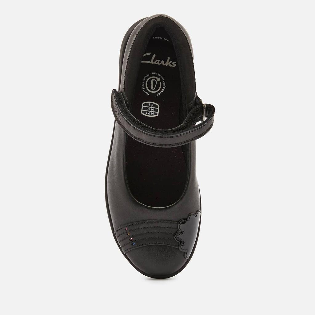 Clarks Etch Beam Kids' School Shoes - Black Leather商品第3张图片规格展示