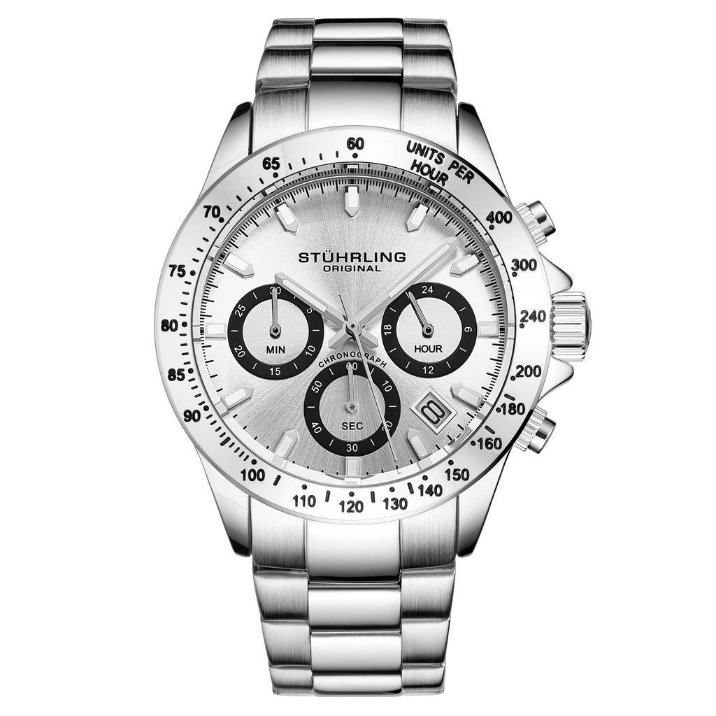 商品Stuhrling Original|Men's Quartz Chronograph Date Watch,价格¥1107,第7张图片详细描述