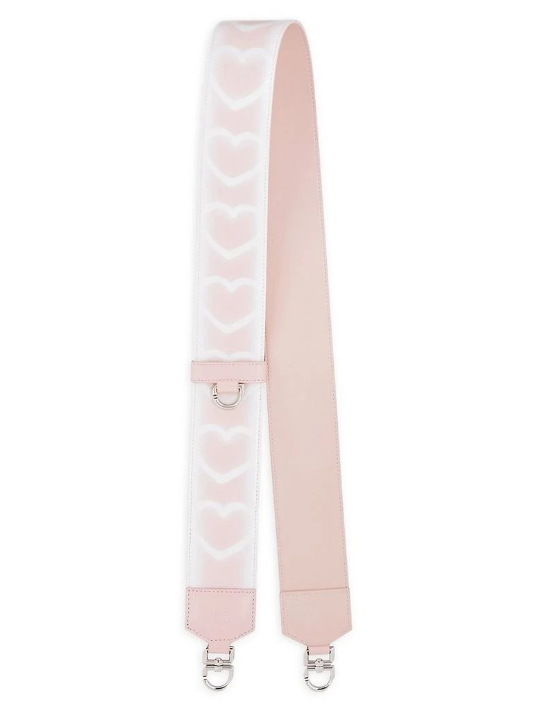 商品Givenchy|Strap In Leather With Tag Effect Heart Print,价格¥3681,第1张图片